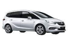 Van Rental Cheltenham - Vauxhall Zafira 5 + 2 - Minibus hire Cheltenham